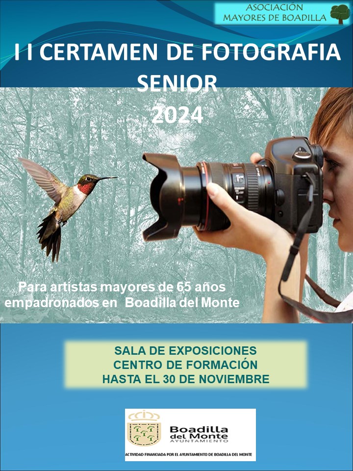 EXPOSICI�N DE FOTOGRAF�A SENIOR 2024 (5 AL 30 NOV)